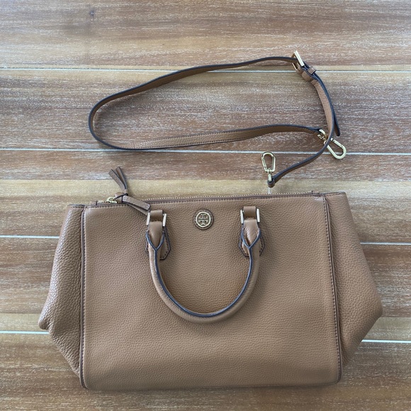 Tory Burch Robinson Pebbled Multi Tote - Picture 8 of 16